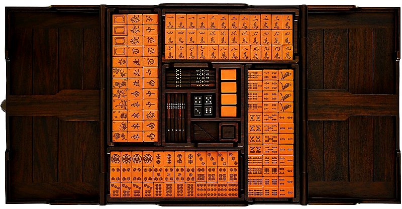 hypeAF: @hermes has unveiled a $42,000 USD Helios mahjong set. Crafted from  solid rosewood combined with printed Swift calfskin, the set…