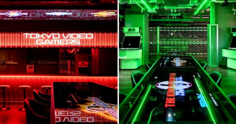Tokyo’s First Video Game Bar Offers Free Licensed Games if You Buy Drinks
