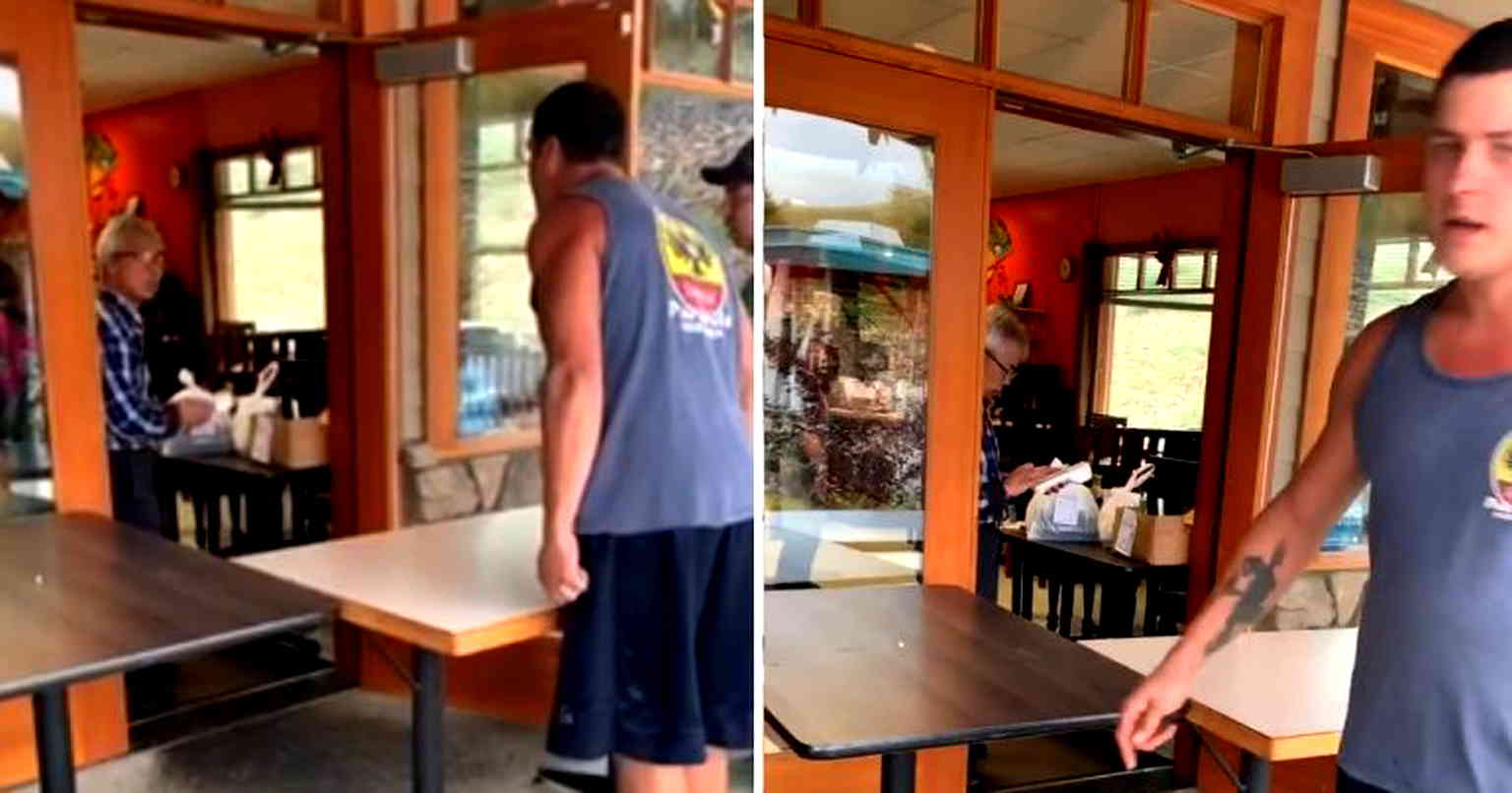 Canadian Man Caught on Video Screaming at Elderly Chinese Restaurant Worker Over Wait Time