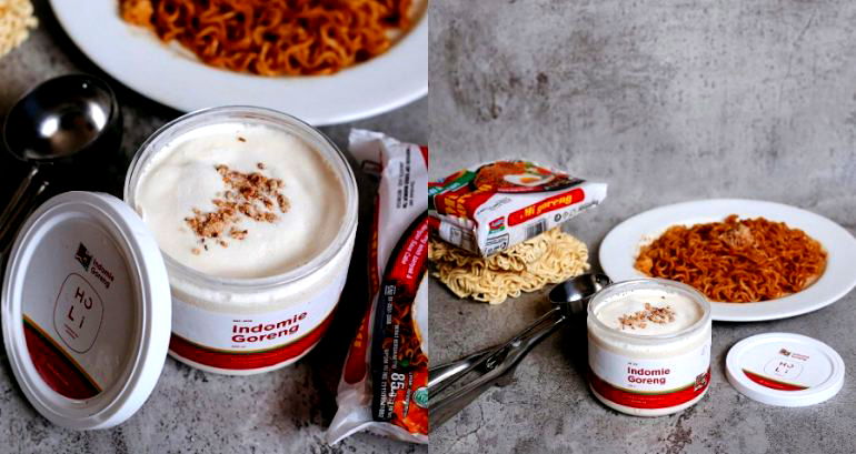 There is Now an Iconic Indomie Goreng Stir Fry Noodle Ice Cream Flavor