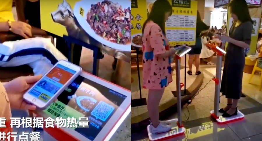 Chinese Restaurant Sparks Outrage For Weighing Customers Before They Can Order