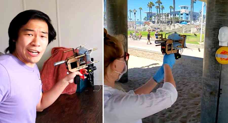 Former ‘MythBusters’ Contestant Creates Gun that Shoots Face Masks