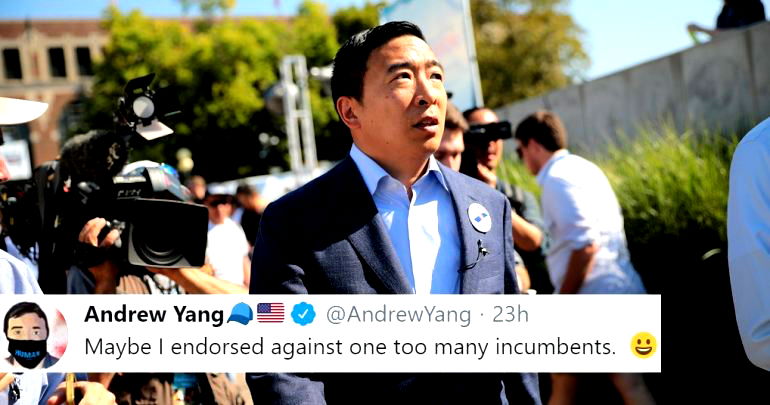 Andrew Yang Not Included on List of Democratic National Convention Speakers