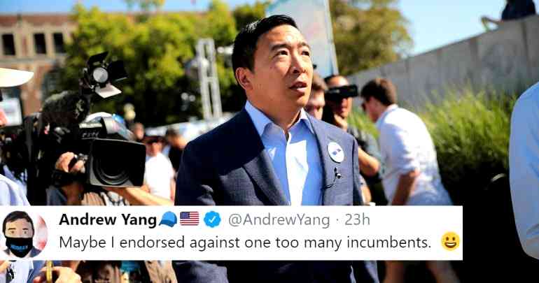 Andrew Yang Not Included on List of Democratic National Convention Speakers