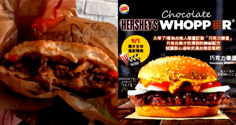 Taiwan Burger King’s Chocolate Whopper Sparks Line Longer Than a Football Field