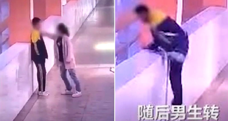 Chinese Teen Commits Suicide After Mom Slaps Him Publicly at School