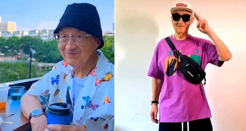 Chinese Grandpa is Absolutely Fashion Goals for Our Future