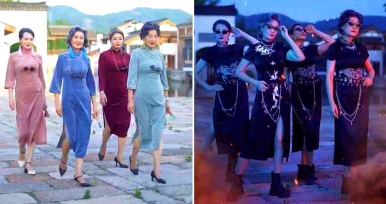 Chinese ‘Glammas’ Are Now Using TikTok to Flex Their Fashion