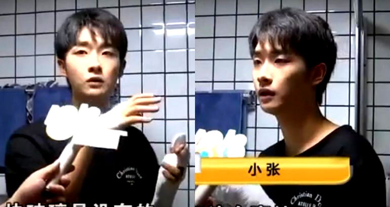 Chinese Man Complaining About Shower Door Becomes Internet Star For Being ‘Too Handsome’