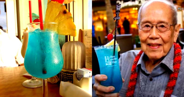 Bartender Who Created the Iconic ‘Blue Hawaii’ Cocktail Turns 102