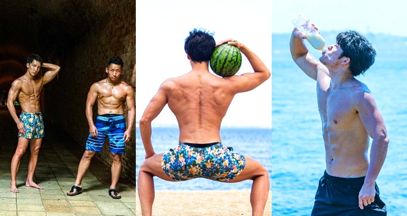Free Stock Photo Site is Full of Ripped Asian Guys Doing Random Things