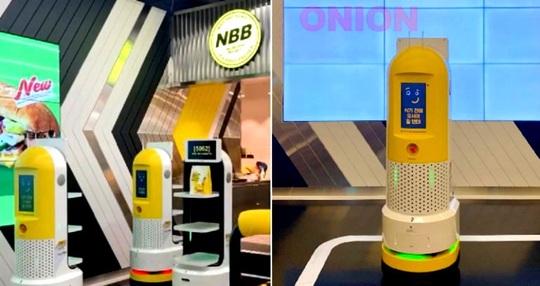 Robots Take Over Korean Burger Restaurant to Keep Social Distancing