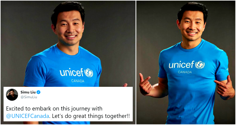 Simu Liu Named the New Ambassador of UNICEF Canada
