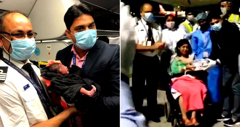 Mom Gives Birth to Baby Boy on Flight in India With Help From Passenger and Flight Crew