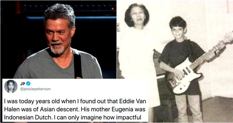Rockstar Eddie Van Halen’s Asian Roots Shocks the Internet