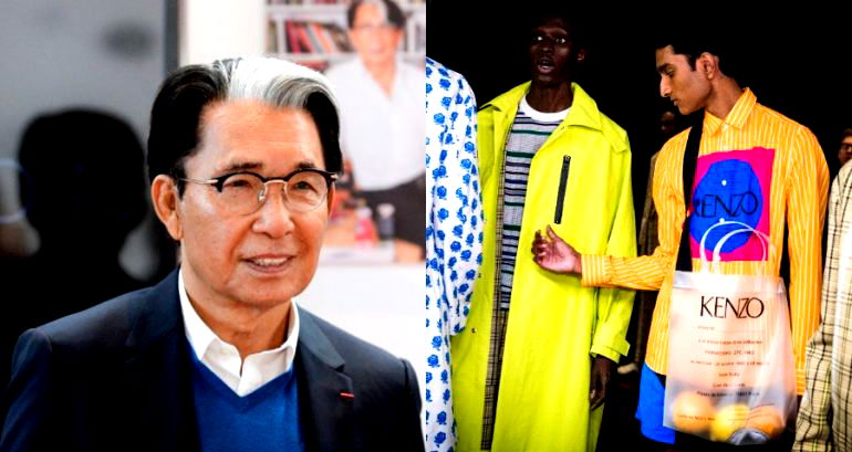 Fashion Designer Kenzo Takada Dies at 81 From COVID-19