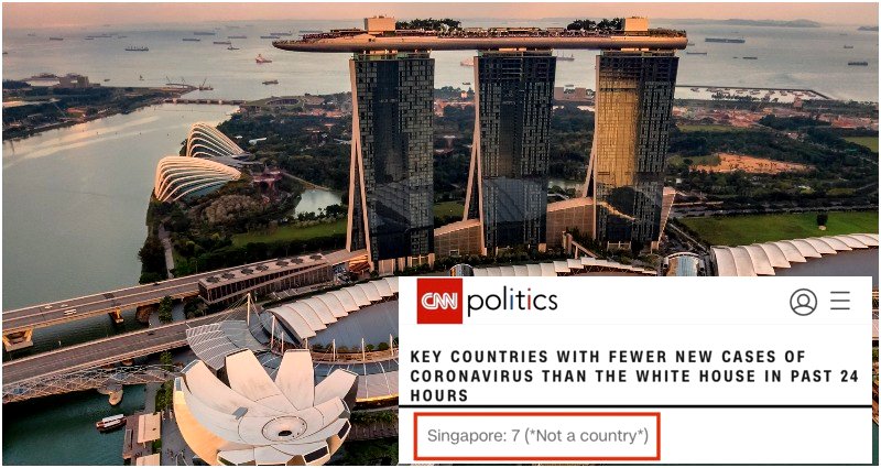 Internet Calls Out CNN After Saying Singapore is ‘Not a Country’