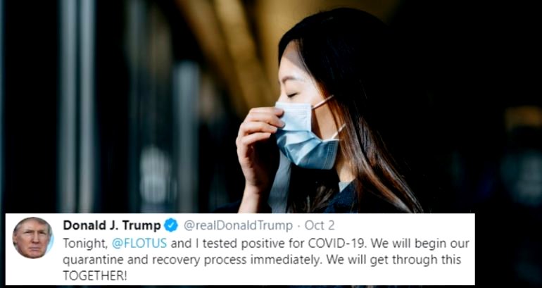 Anti-Asian Tweets SKYROCKETED After Trump Got COVID-19, Study Says