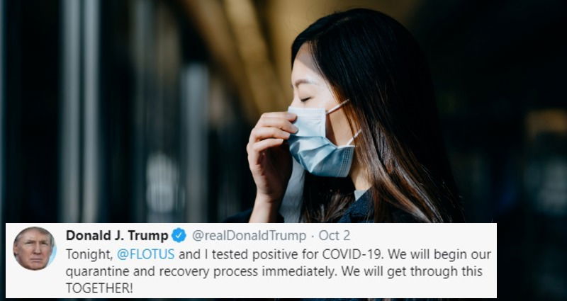 Anti-Asian Tweets SKYROCKETED After Trump Got COVID-19, Study Says