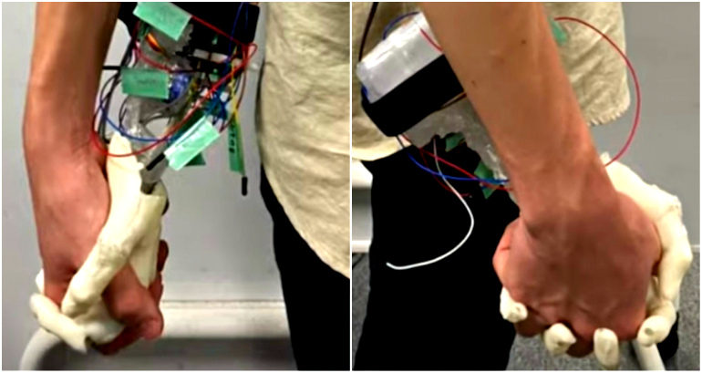 Japanese Researchers Create Robot Hand to Simulate Walking With a Girlfriend