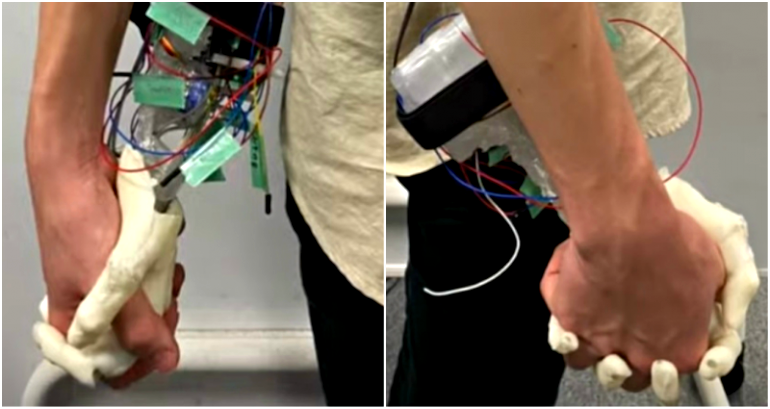 Japanese Researchers Create Robot Hand to Simulate Walking With a Girlfriend