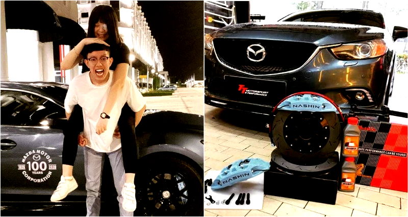 Woman Surprises Boyfriend With $1,300 Brake Kit to Fix Car