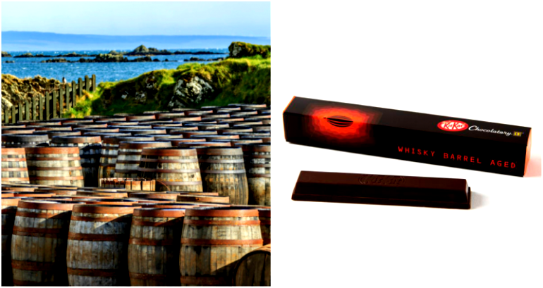 Japan’s New Kit Kat Comes From Aged Whisky Barrels in Scotland