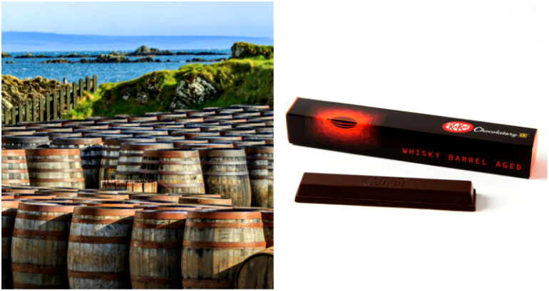 Japan’s New Kit Kat Comes From Aged Whisky Barrels in Scotland