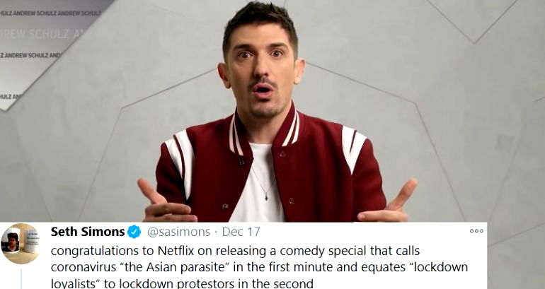 Netflix’s New Comedy Special Blasted for Jokes Linking Asians to Pandemic