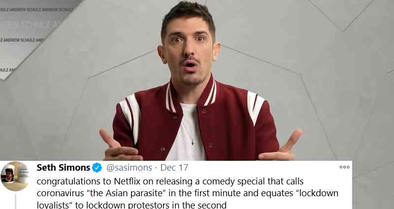 Netflix’s New Comedy Special Blasted for Jokes Linking Asians to Pandemic
