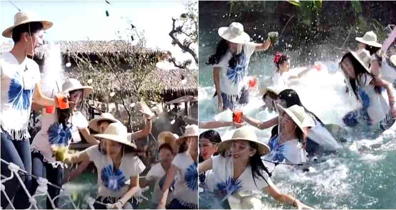 30 Miss Thailand Pageant Contestants Fall Into a Pond as Bridge Collapses