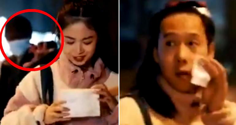 Ad in China ‘Victim-Blames’ Woman in Makeup Being Followed By Masked Man