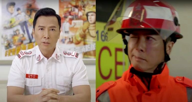Donnie Yen is Now the New ‘Fireman’ Ambassador for the Hong Kong Fire Services Department