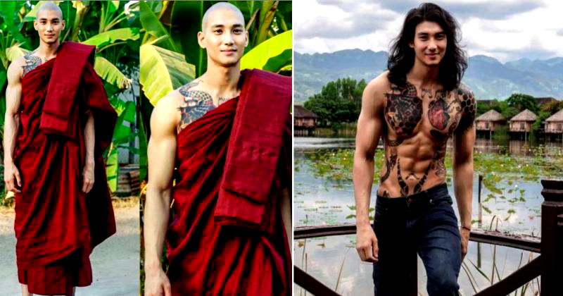 Hot ‘Monk’ Going Viral is Revealed to Be a Famous Burmese Chinese Actor