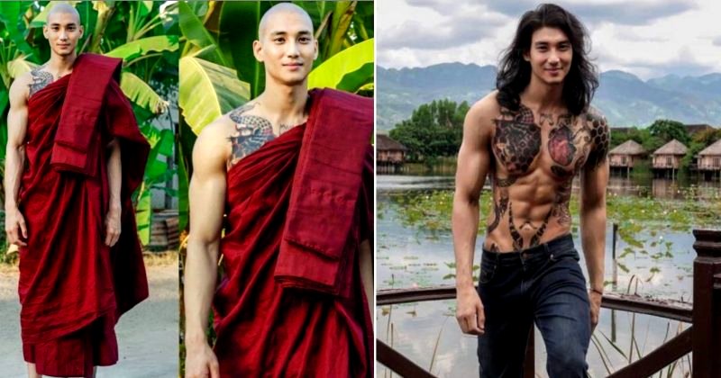 Hot ‘Monk’ Going Viral is Revealed to Be a Famous Burmese Chinese Actor