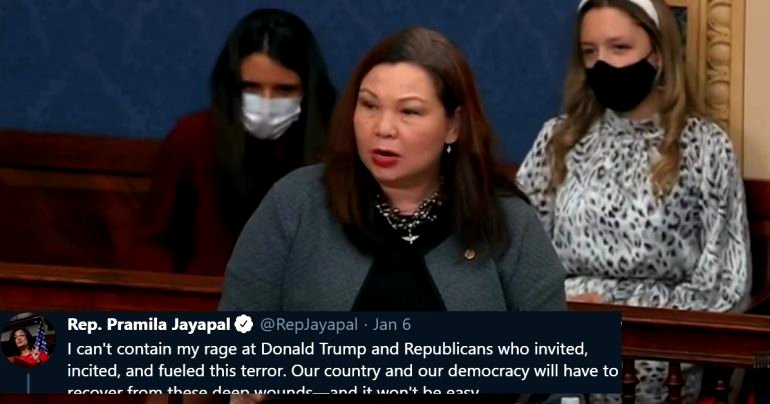 AAPI Lawmakers Condemn Trump For Inciting Riot on Capitol Hill