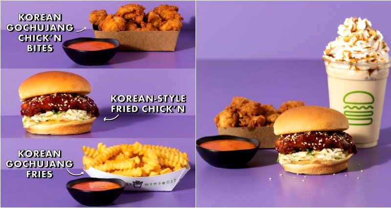 Shake Shack is Selling Korean Gochujang Fried Chicken Sandwiches for a Limited Time