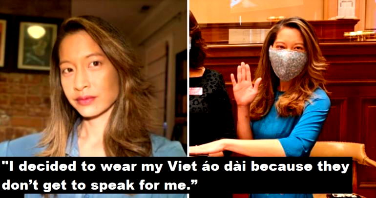 Georgia’s First Vietnamese American State Rep Wears Áo Dài to Swear-In