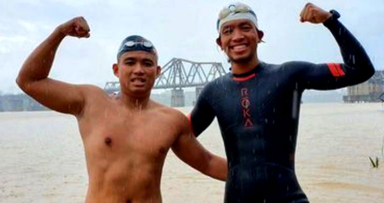 Vietnamese Amateur Swimmers Complete Record-Breaking 124-Mile Swim