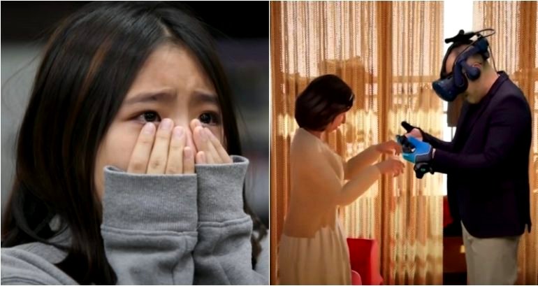 South Korean Man Weeps After Using VR to ‘Meet’ Late Wife Again