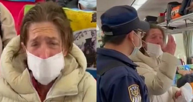 Woman Has Meltdown on Train After Being Asked to Wear Mask Properly in Taiwan