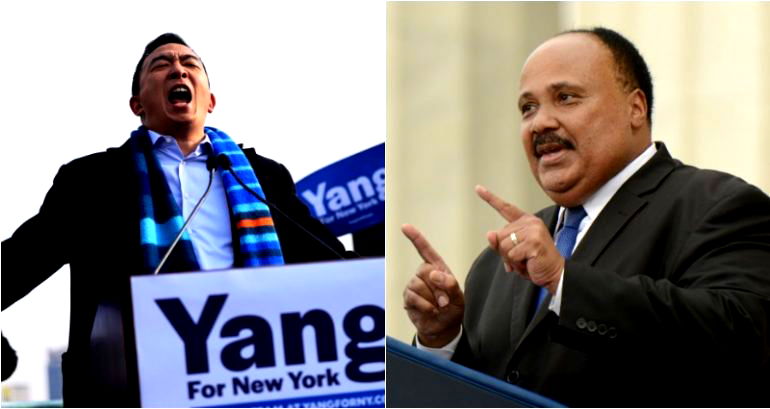 Martin Luther King III Endorses Andrew Yang for NYC Mayor