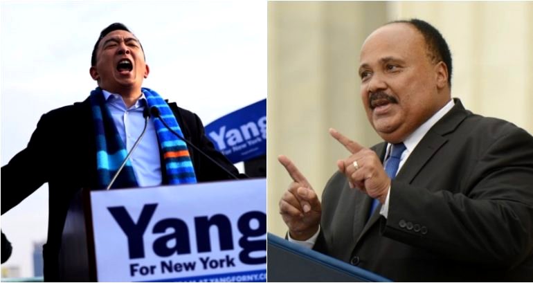Martin Luther King III Endorses Andrew Yang for NYC Mayor