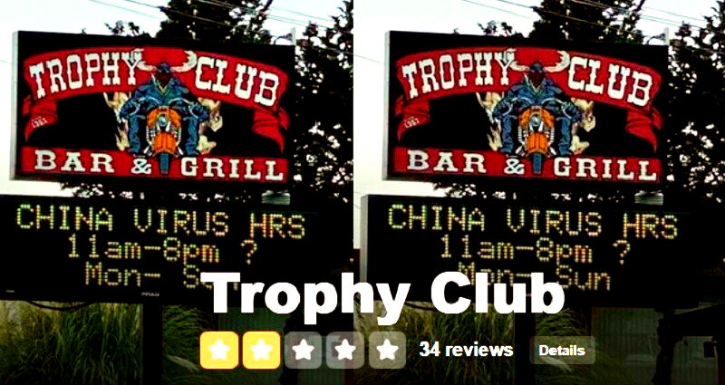 Oregon Bar Gets Review Bombed on Yelp Over Racist ‘China Virus’ Sign