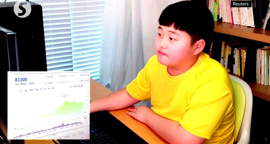 Korean Boy, 12, Convinces Mom to Let Him Trade Stocks, Makes Over $13,000 in Gains