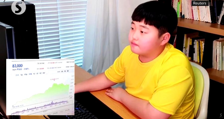 Korean Boy, 12, Convinces Mom to Let Him Trade Stocks, Makes Over $13,000 in Gains
