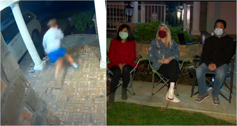 Neighbors Team Up to Protect Asian Family’s Home After Teens Throw Racist Insults and Rocks in OC