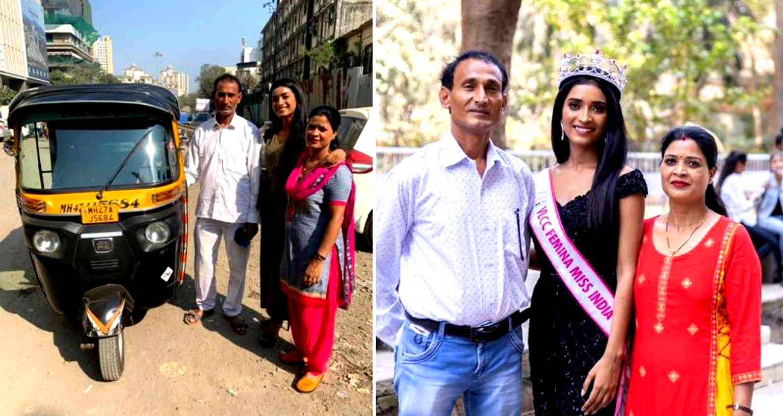 Rickshaw Driver’s Daughter Who Mopped Floors to Afford School Named Miss India 2020 Runner-Up