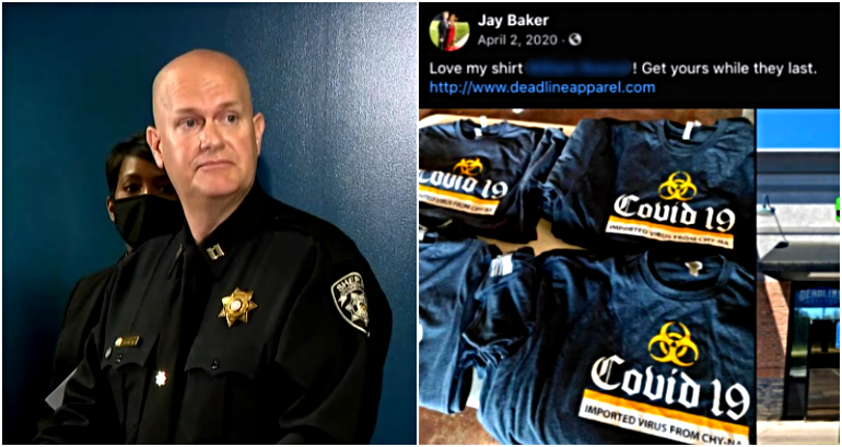 Police Captain Who Said Atlanta Shooter ‘Had a Bad Day’ Posted Anti-Asian Shirts on Facebook