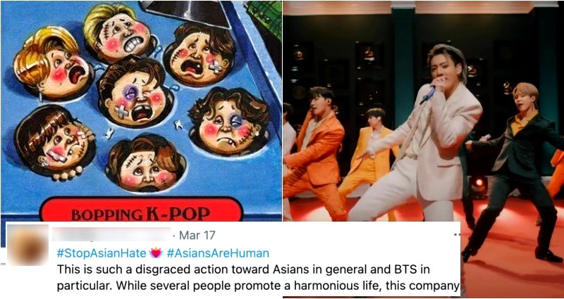 Topps Sparks Outrage With Sticker Showing BTS Beaten Amid Anti-Asian Attacks